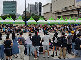 주민들에게 축제 참여 기회를 주고 신나게 놀 수 있는 마당을 만드는 성동구마을자치지원센터 - 시민기자단 서성원 기자